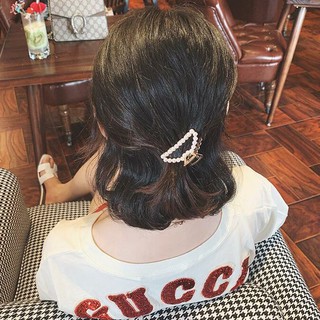 [XẢ HÀNG] Kẹp tóc kim loại đính đá dễ thương - 3 kiểu - Kẹp càng cua |Tiệm nhỏ của Nino|