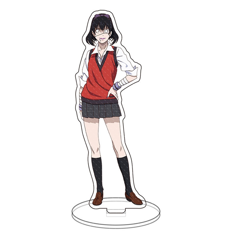 Tmdbyx Móc Khóa Mặt Hình Nhân Vật Anime Kakegurui Đứng Hai Mặt Acrylic Làm Quà Tặng
