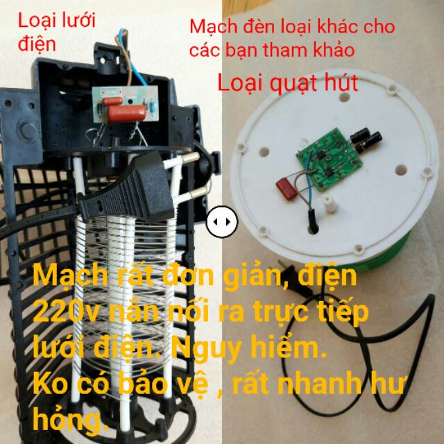 Đèn diệt muỗi HuBa - 2 năm bảo hành