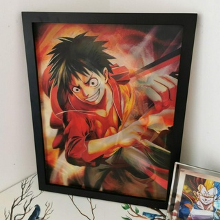 Poster 3d Anime One Piece