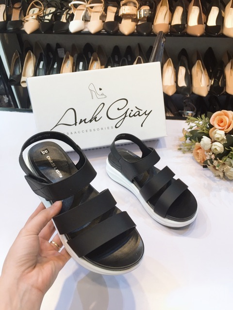 SD52 - Sandal xuồng quai ngang nhẹ êm hàng xuất ( ảnh thật, kèm video)