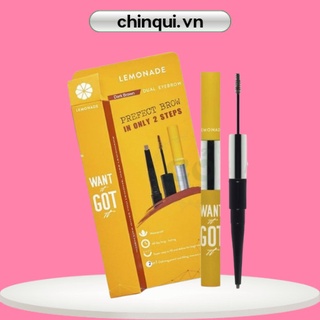 Chì kẻ mày 2 đầu lemonade want it got it dual eyebrow 2g + 2ml