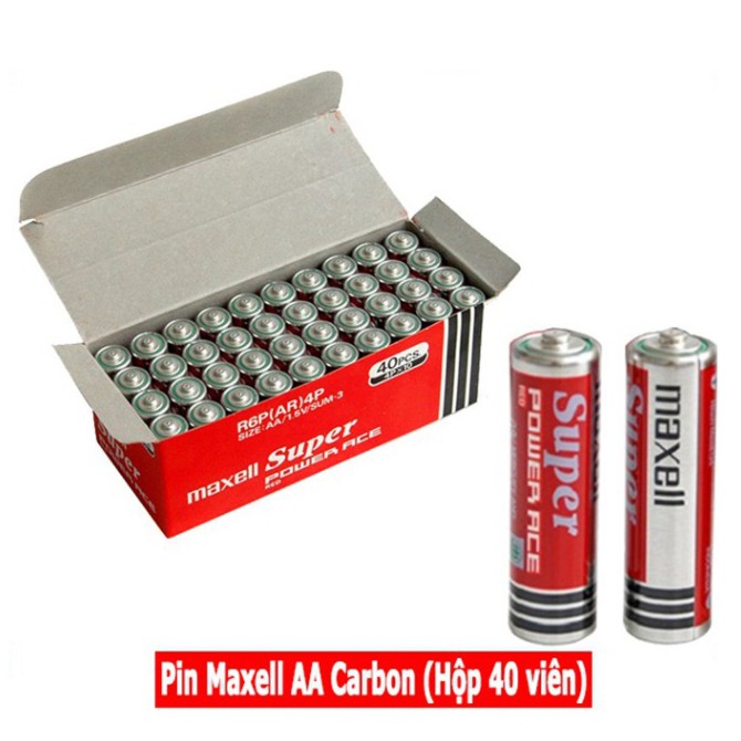 Hộp 40 Viên Pin Tiểu 1.5V AA (2A) MAXELL