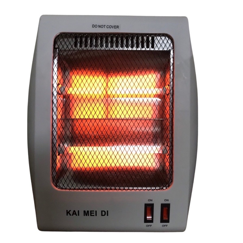 Đèn Sưởi 2 Bóng Kaimeidi Công Suất 800W Ấm NhanhAn Toàn Quạt Sưởi Halogen Siêu Bền Tỏa Nhiệt Đều Tiết Kiệm Điện Gấp 2Lần