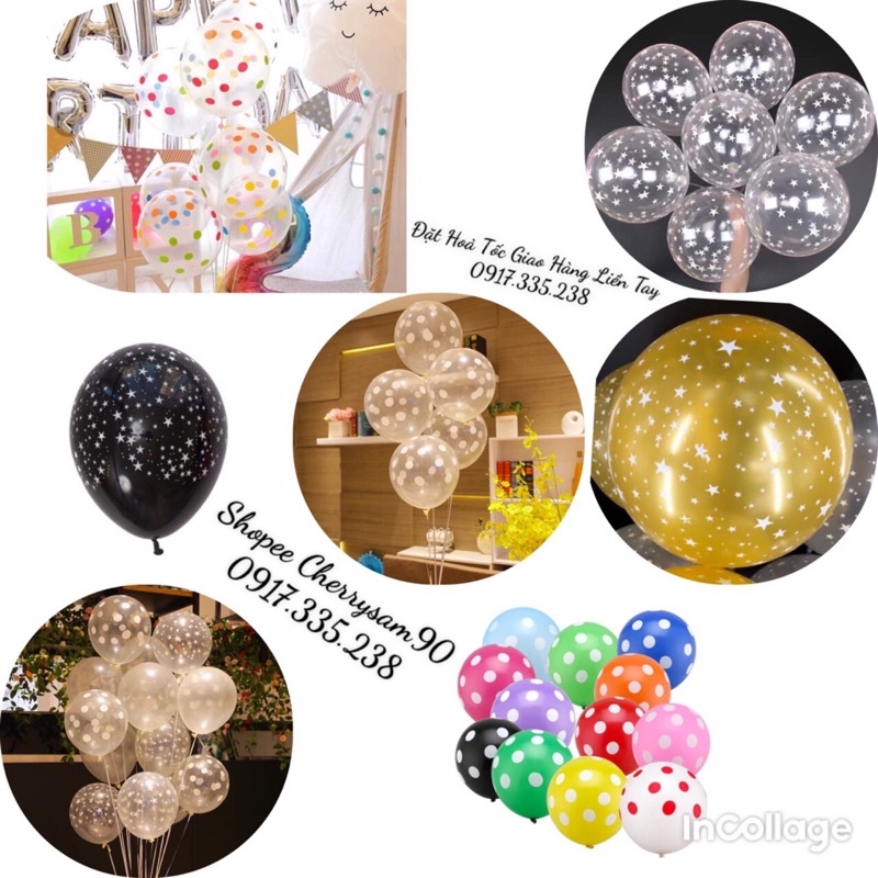 Bóng in sao vnxk chất bóng đẹp Đủ Màu Mẫu Mới Hot Trend