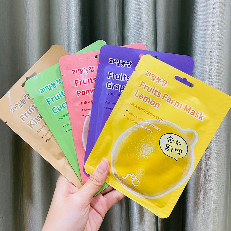 Mặt Nạ Hoa Quả Rainbow Fruits Farm Mask 1 Miếng