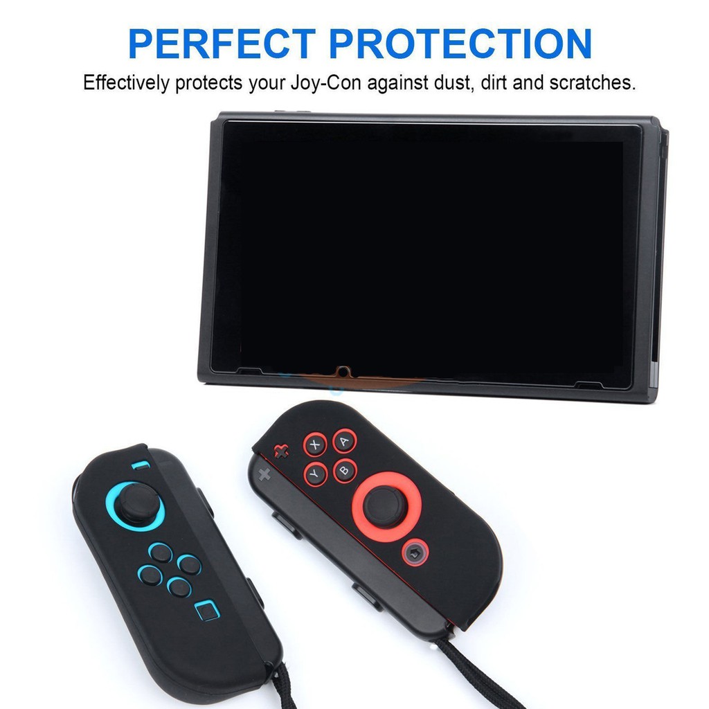 Vỏ Silicon Chống Trượt Trái Phải Bọc Tay Cầm Chơi Game Switch