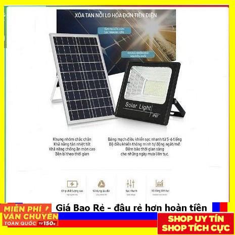 **Trợ giá T9** Đèn led năng lượng mặt trời Solar Light  100w 150w 60w 40w Bh 24Thang | BigBuy360 - bigbuy360.vn