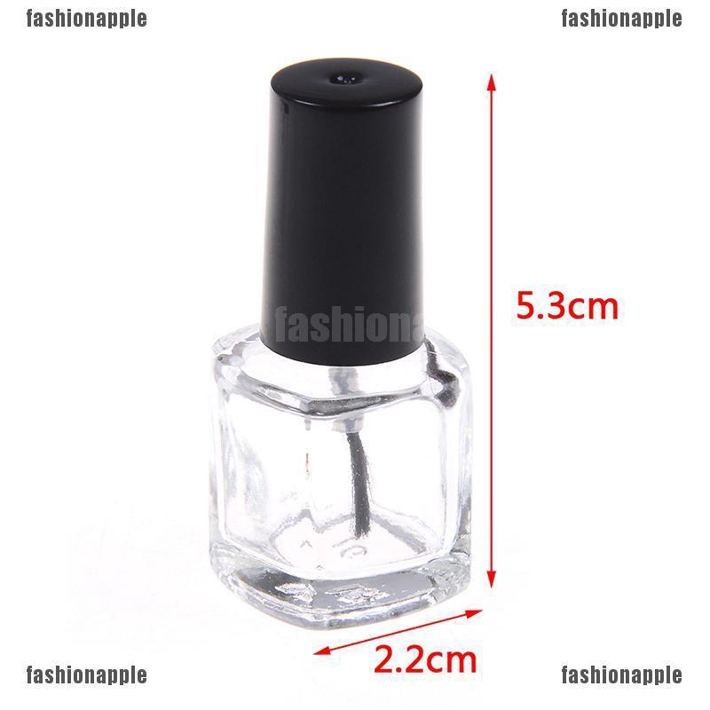 ❀❀ 1 Lọ Thủy Tinh Rỗng Đựng Dầu Đánh Bóng Móng Tay 5 / 10 / 15ml