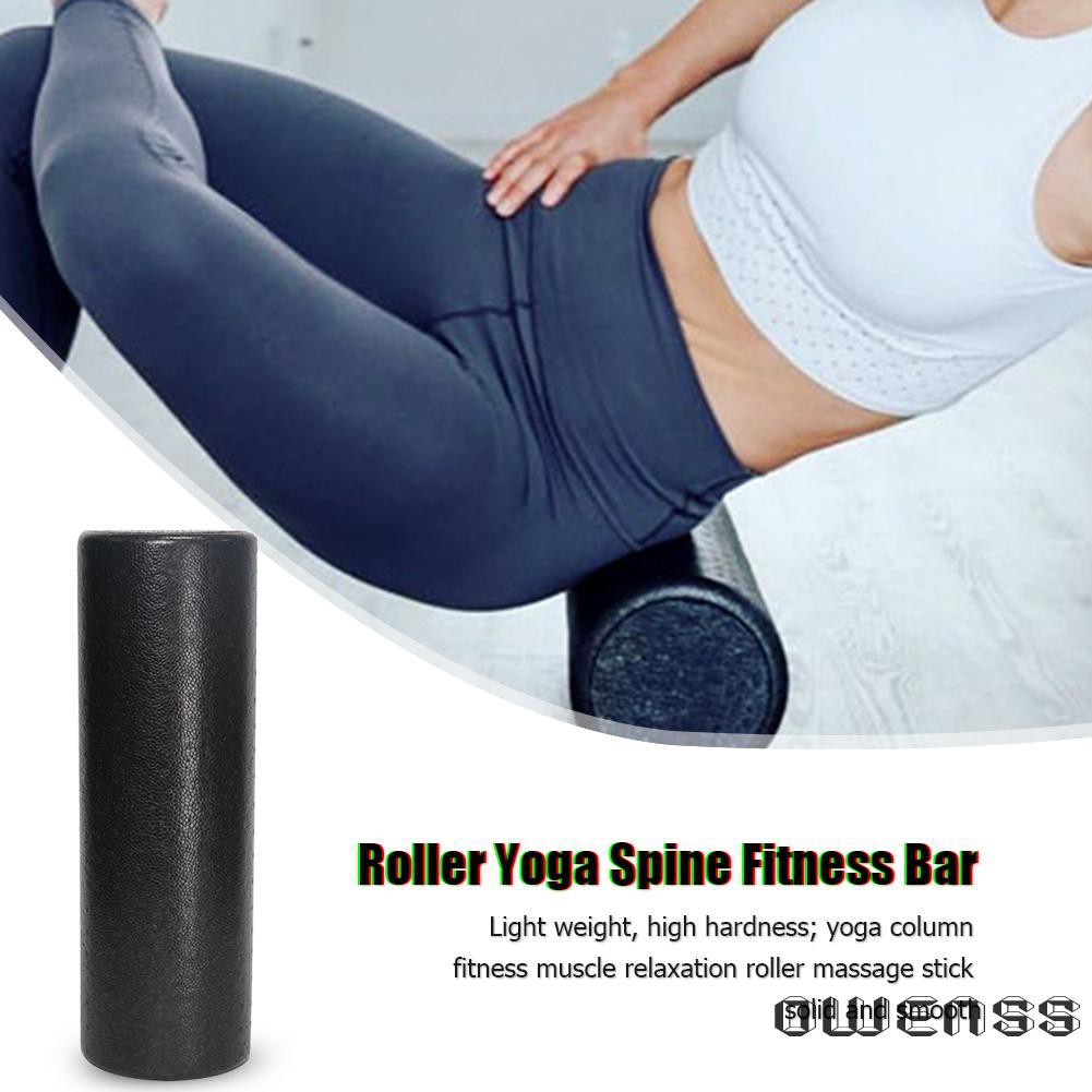 Yoga Column Fitness Foam Roller Muscle Massage Pilates Exercise Equipment