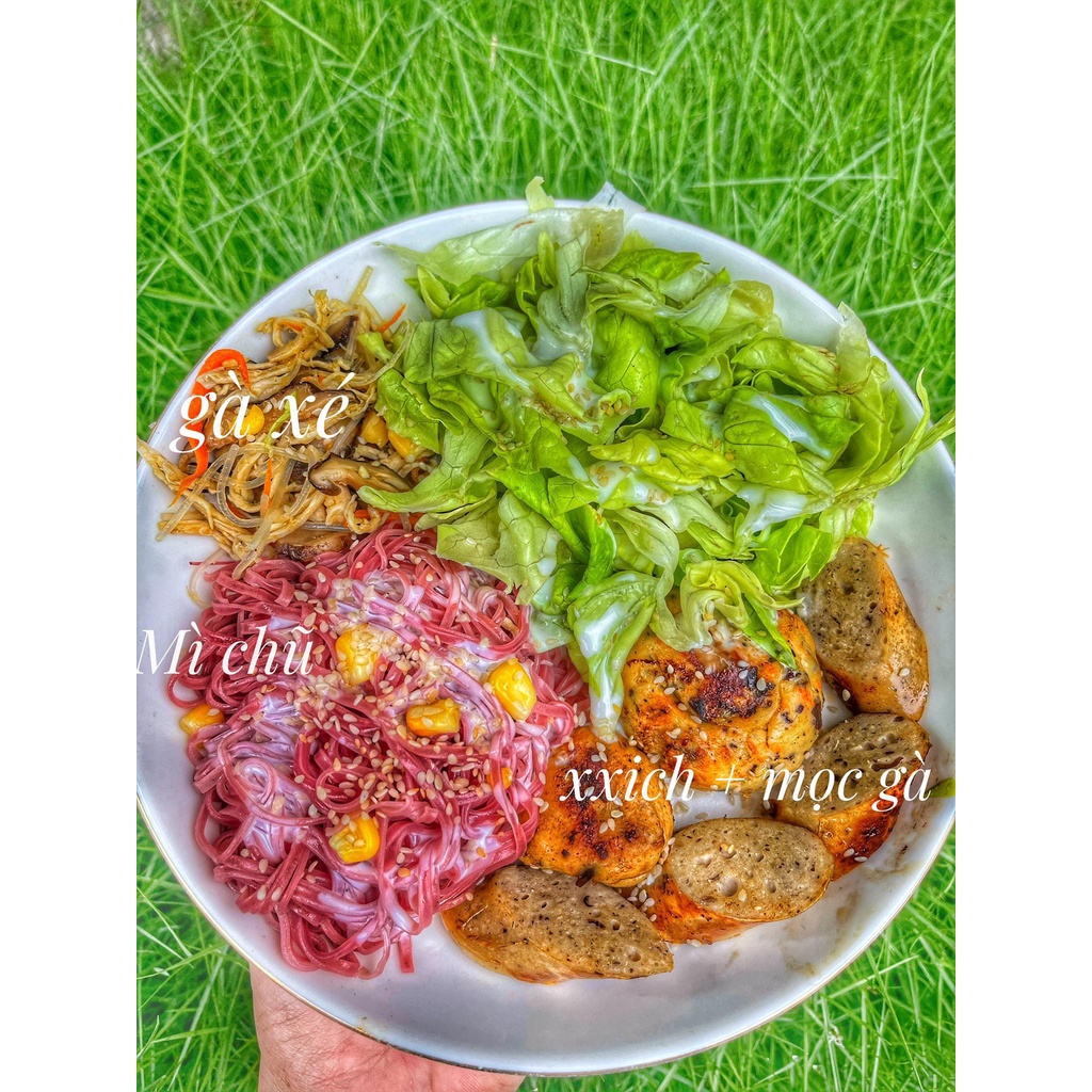 Xúc Xích Ức Gà Nấm Hương Eat Clean Túi 500Gr