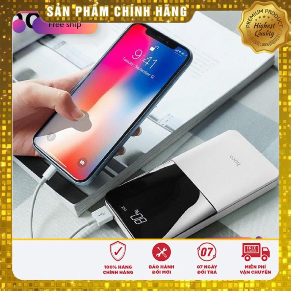 Sạc Dự Phòng ✔FREESHIP✔ Pin Sạc Dự Phòng Hoco J42 High Power 10000mAh 2 Cổng Sạc In/Out - BH 12 Tháng - Châts Case Store