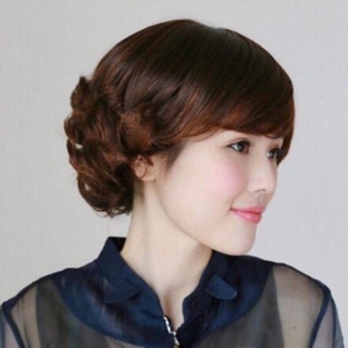 Tóc giả ngắn trung niên