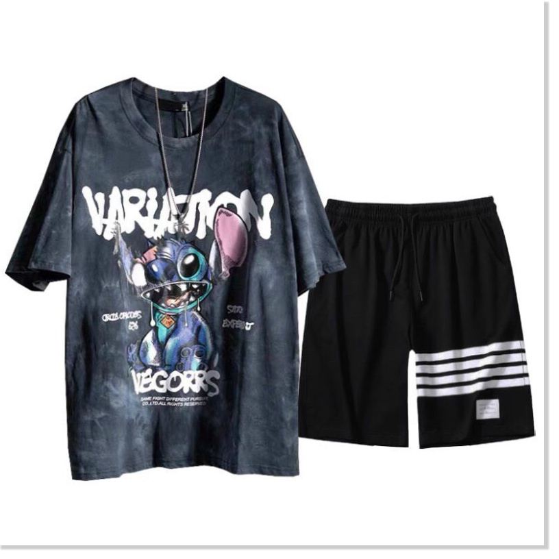 SET BỘ THUN HÈ HOẠ TIẾT HOẠT HÌNH SIÊU CHẤT CỰC HOT HÈ THỜI TRANG LANA FASHION