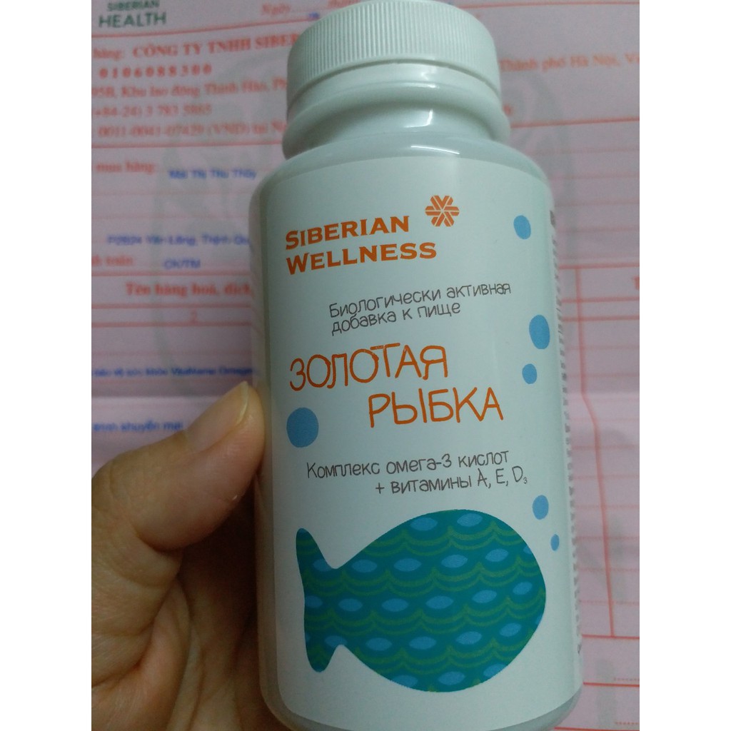 [ CHÍNH HÃNG ] - Thực phẩm VitaMama Siberian Omega-3, bổ sung dinh dưỡng, tốt cho mắt và não bộ trẻ - Hộp 90 viên