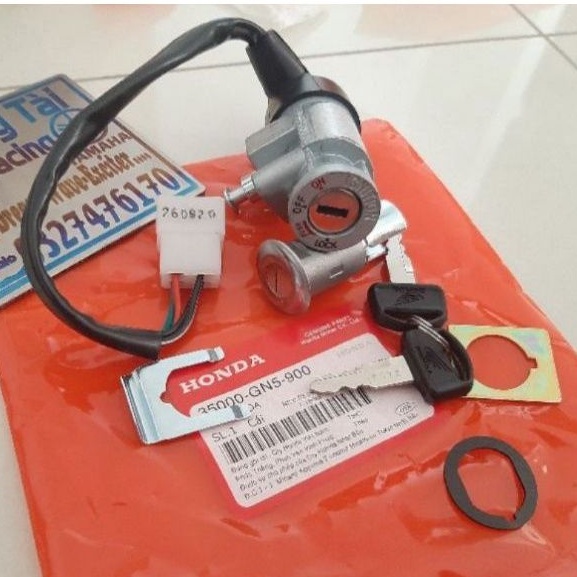 Bộ ổ khóa điện xe Super DREAM zin chính hãng honda
