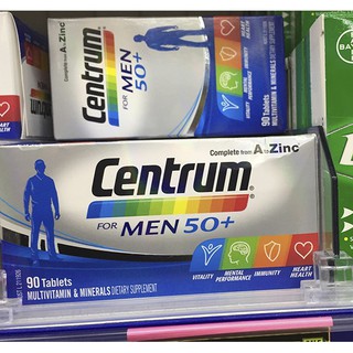 Centrum men 50+ Vitamin dành cho nam giới trên 50 tuổi
