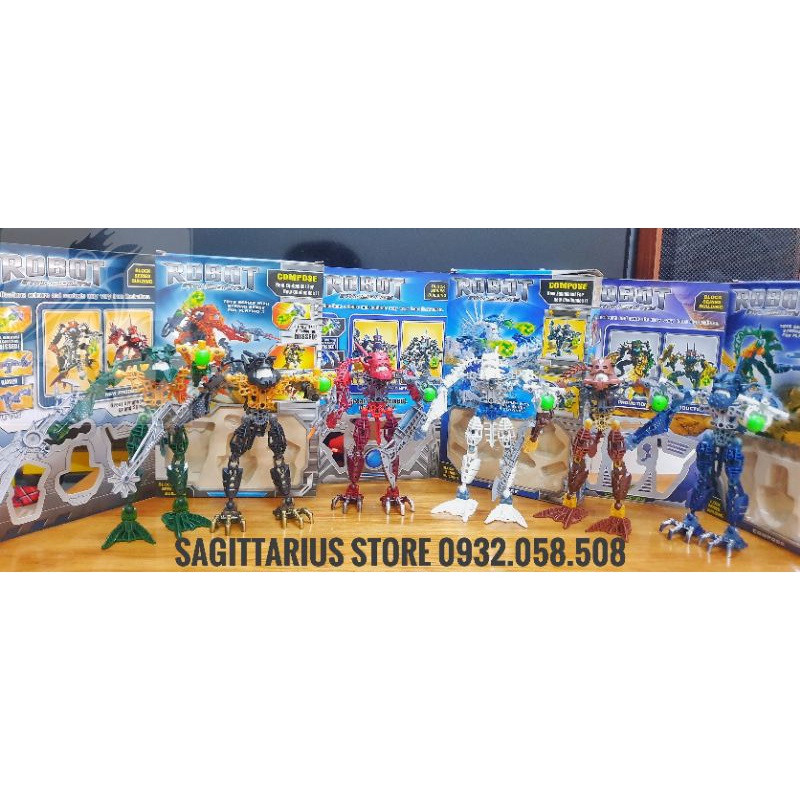 Lego Bela 9271~9273 Lắp Ráp Các Robot Bionicle