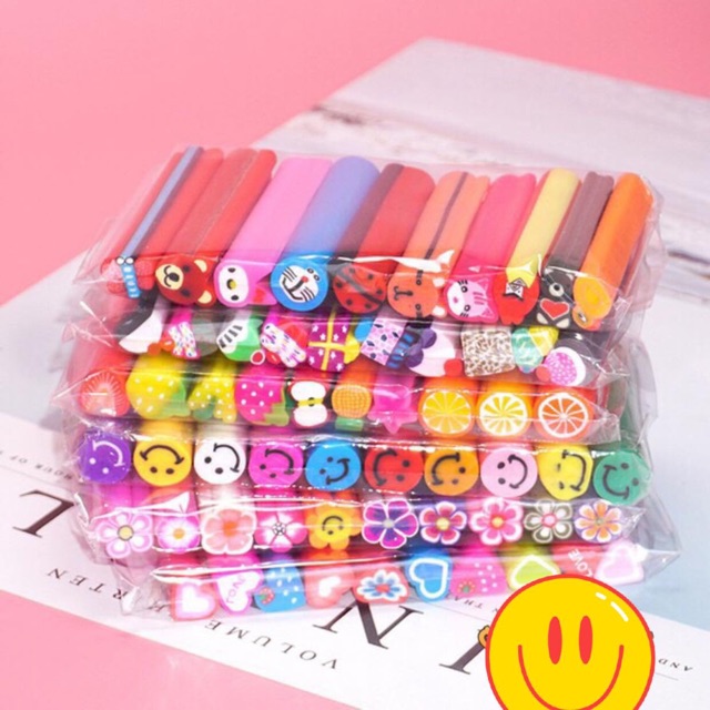 Nail đất set trang trí slime