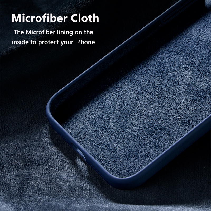 Ốp điện thoại silicon dẻo mỏng nhẹ màu kẹo sang trọng cho iPhone 13 12 11 Pro Max