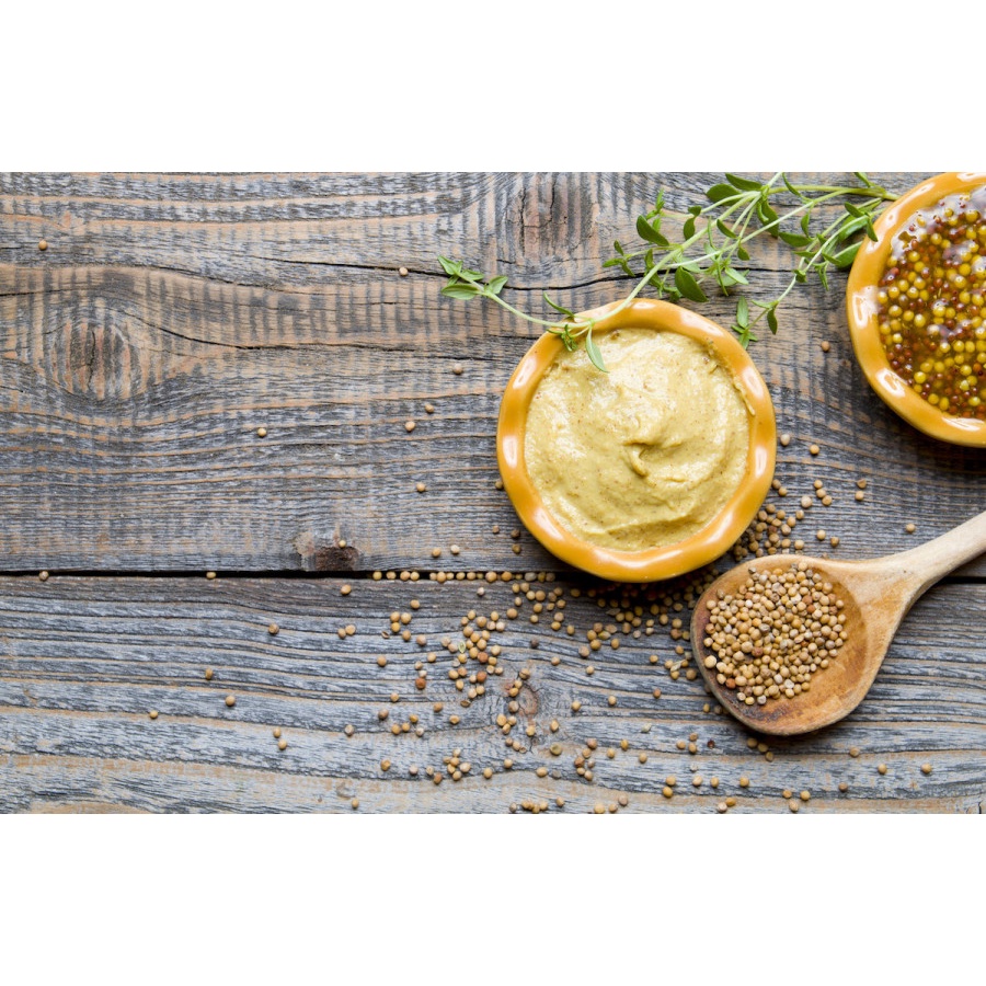 MÙ TẠT NÂU VỊ CAY - HỮU CƠ Primal Kitchen, Organic Spicy Brown Mustard, NonGMO - Paleo - Whole30 - Sugar Free, 340g