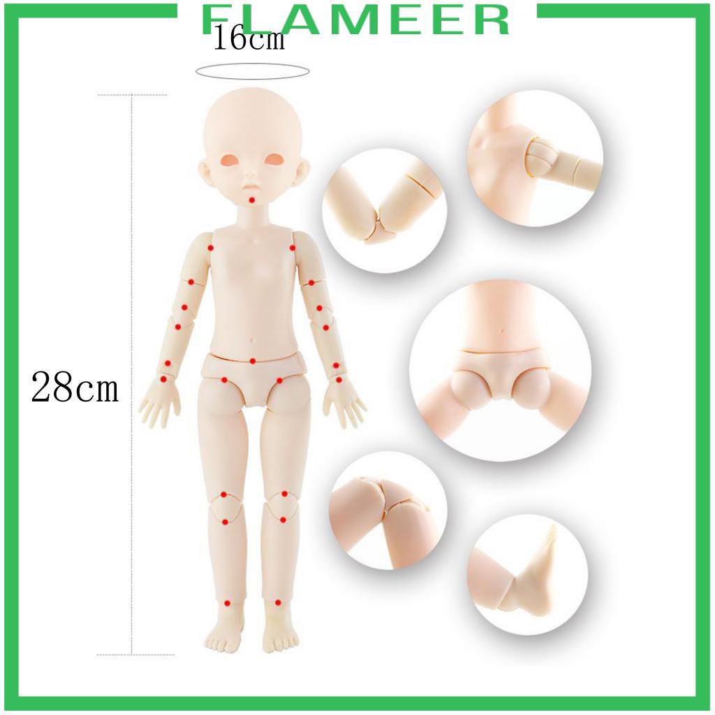 Mô hình búp bê bằng nhựa tỉ lệ 1 / 6