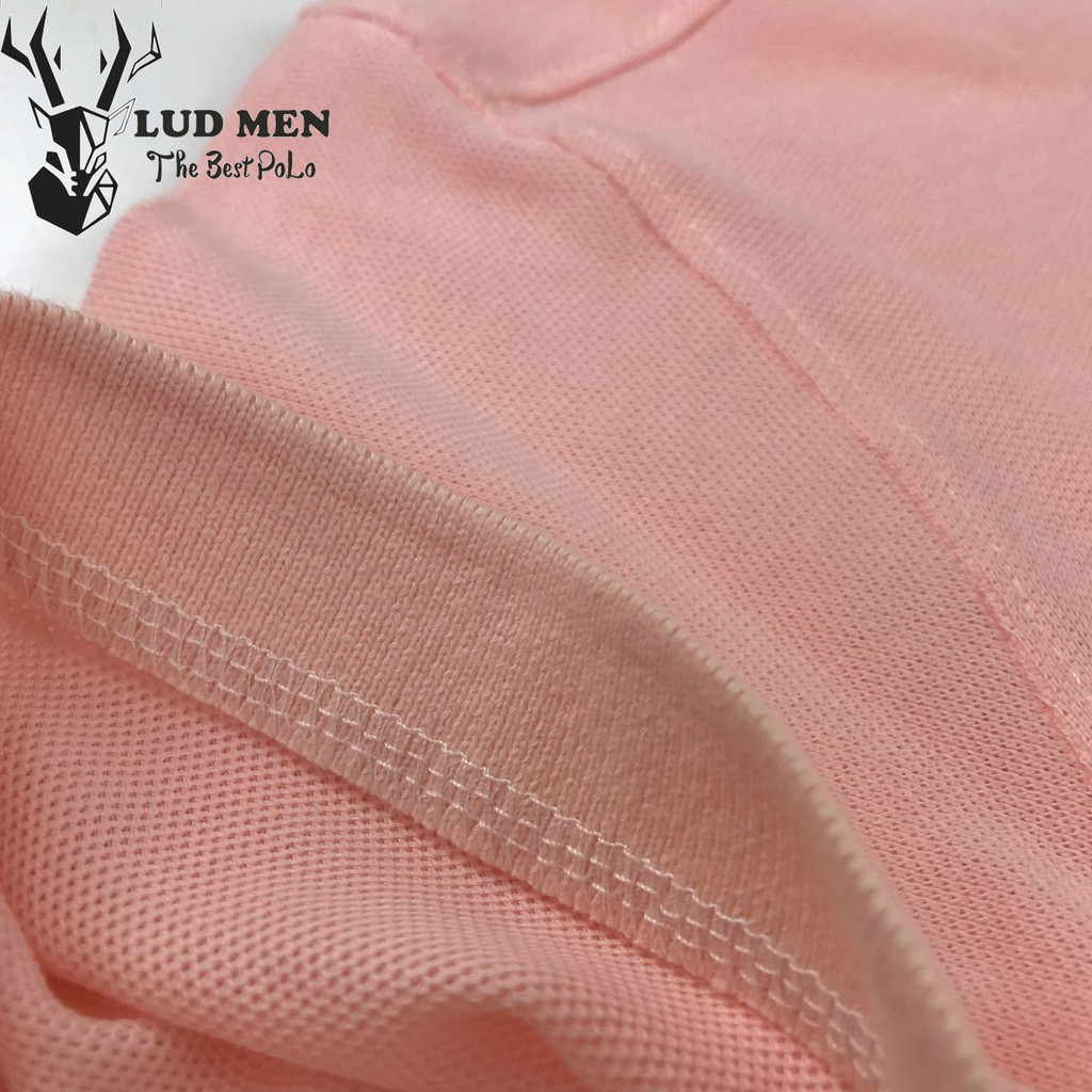 Áo thun Polo nam cổ bẻ BASIC vải cá sấu Cotton xuất xịn, chuẩn đẹp, màu HỒNG | BigBuy360 - bigbuy360.vn