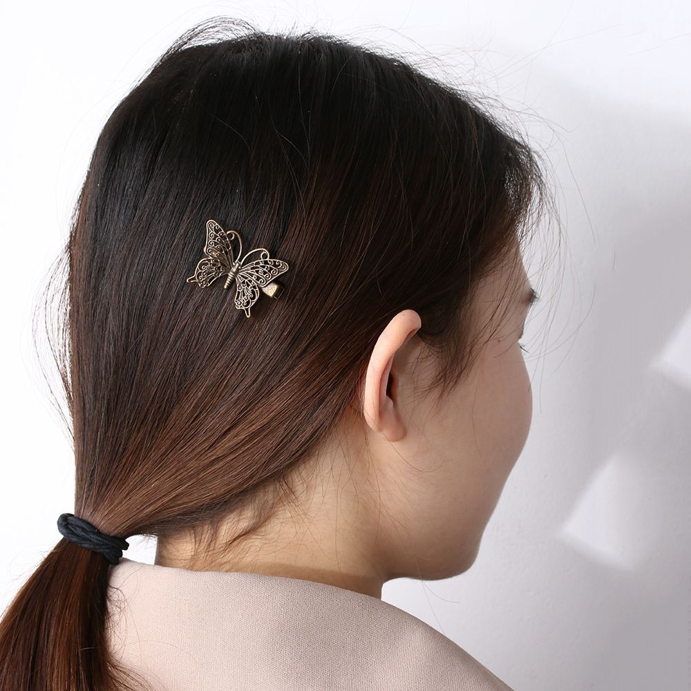 Kẹp tóc kim loại tinh tế và duyên dáng cho nữ