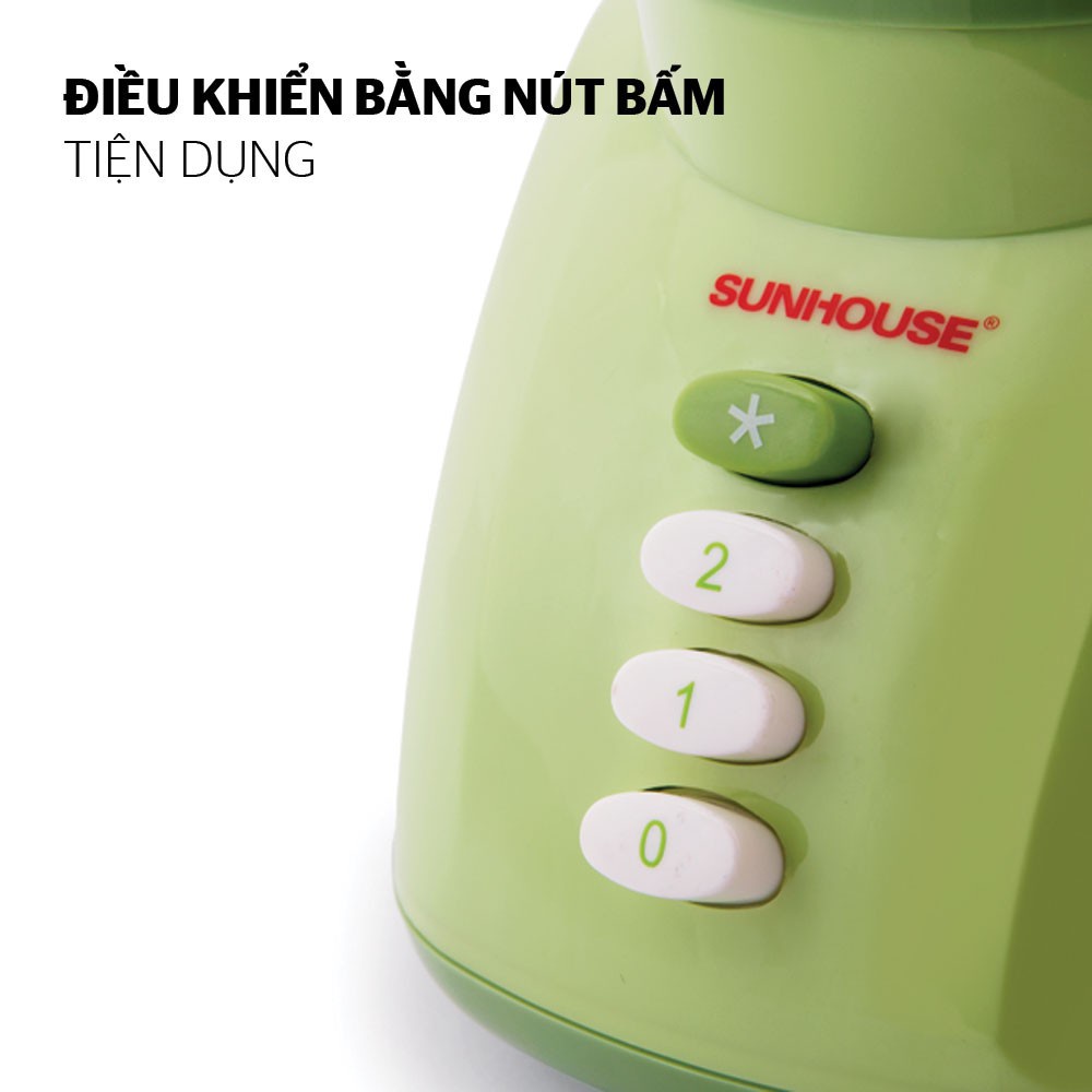 Máy xay sinh tố 2 cối Sunhouse SHD5112 công suất 350W bảo hành chính hãng 12 tháng