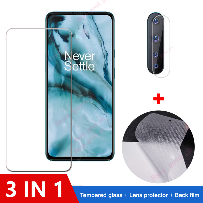 Kính Cường Lực 3 Trong 1 Bảo Vệ Màn Hình Điện Thoại Oneplus 8 7t 7 6t 6 5t 5 Oneplus 8 7 Pro 9h