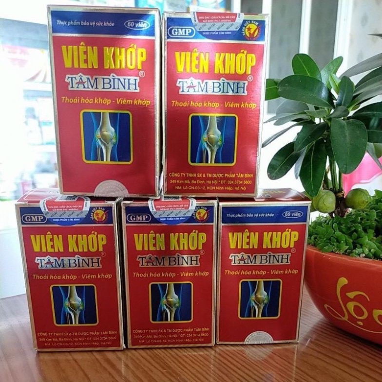 [HÀNG CHÍNH HÃNG] VIÊN KHỚP TÂM BÌNH -hỗ trợ viêm khớp,thoái hoá khớp khớp