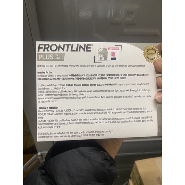 Thuốc Frontline trị ve rận chó mèo