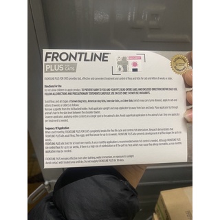 (HỘP 3 tuýp ) thuốc Frontline trị ve rận chó mèo
