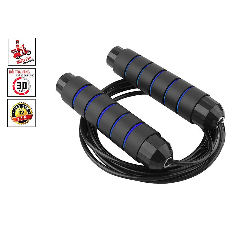 Dây Nhảy Tập Thể Dục Thể Thao, Dây Nhảy MUAY, BOXING Lõi Thép Cao Cấp 2,7m Siêu Rẻ Siêu Bền Có Thể Cắt Bớt Dây SG100