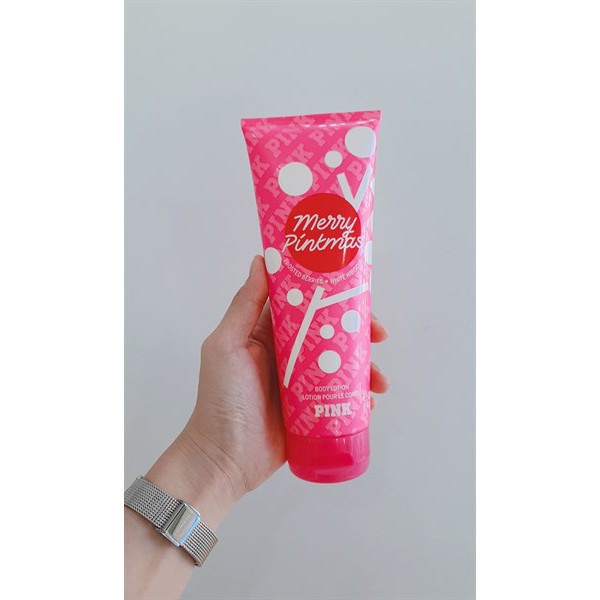 Dưỡng Thể Victoria's Secret PINK merry pinkmas Body Lotion 236ml