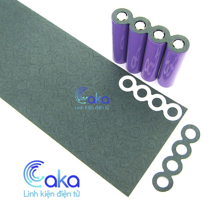 Giấy dán bảo vệ đầu dương pin 18650 chất lượng
