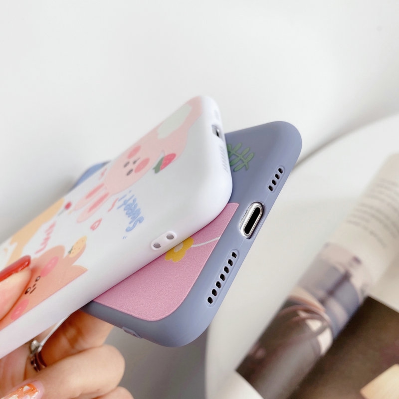 ST【COD&Ready Stock】Fruit Animal Duck Flower Soft Case for OPPO Reno 3 A93 A94 A15 A15S A54 A53 A33 2020 A52 A92 A31 A91 A5 A9 2020 A3s A5s A7 A12 A12e A39 A57 A83 F1s F1 F5 Youth F9 Pro F11 K3 Realme C1 X Case