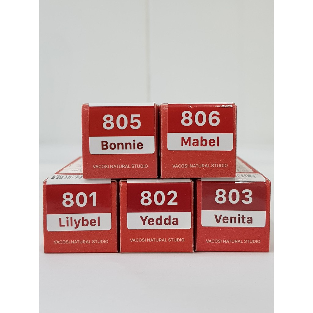 Son Kem Lì Mịn Môi VACOSI NATURAL STUDIO MATTE LIP CREAM 11.3g