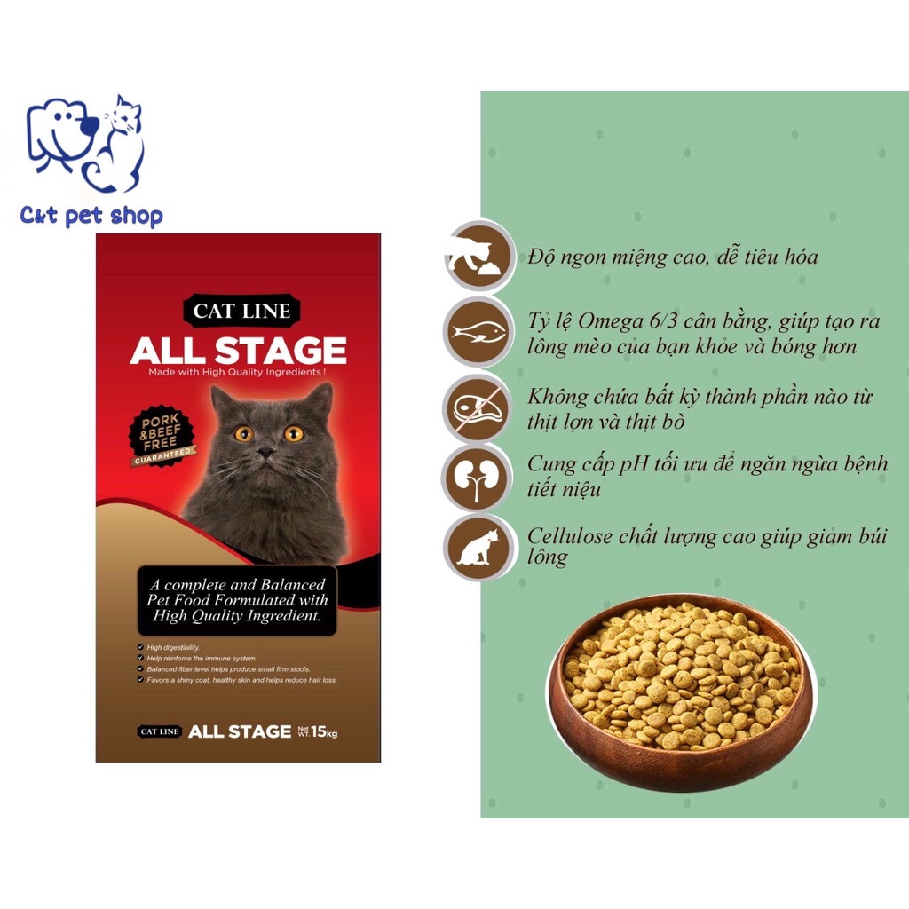 Hạt Catsrang - Cat eye - Royal canin kitten - Cat line - cat on - cateye túi 1kg