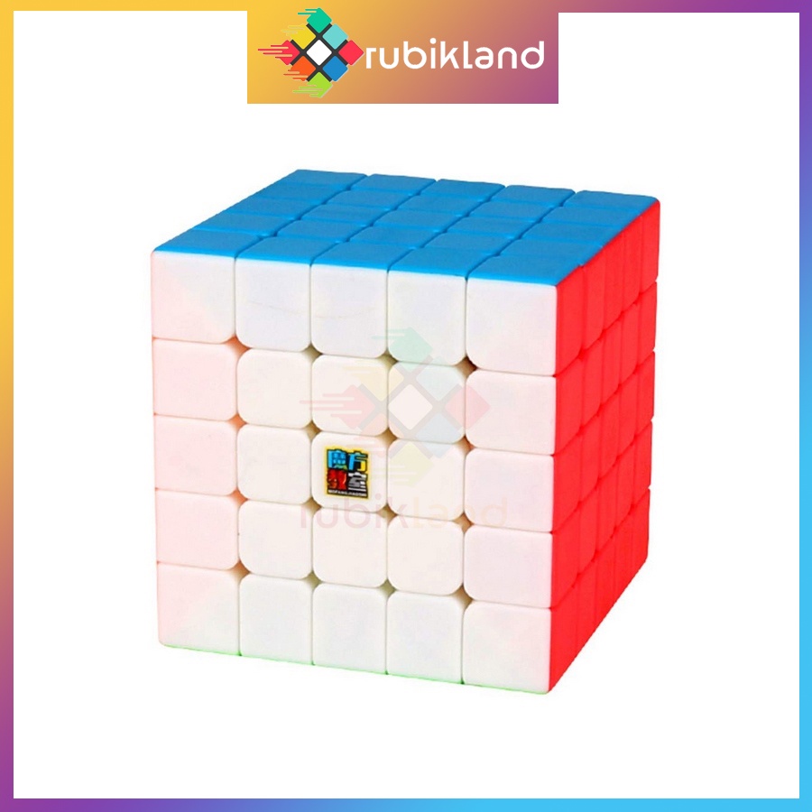 Rubik 5x5 MoYu MeiLong Stickerless Rubic 5 Tầng 5x5x5 Đồ Chơi Trí Tuệ