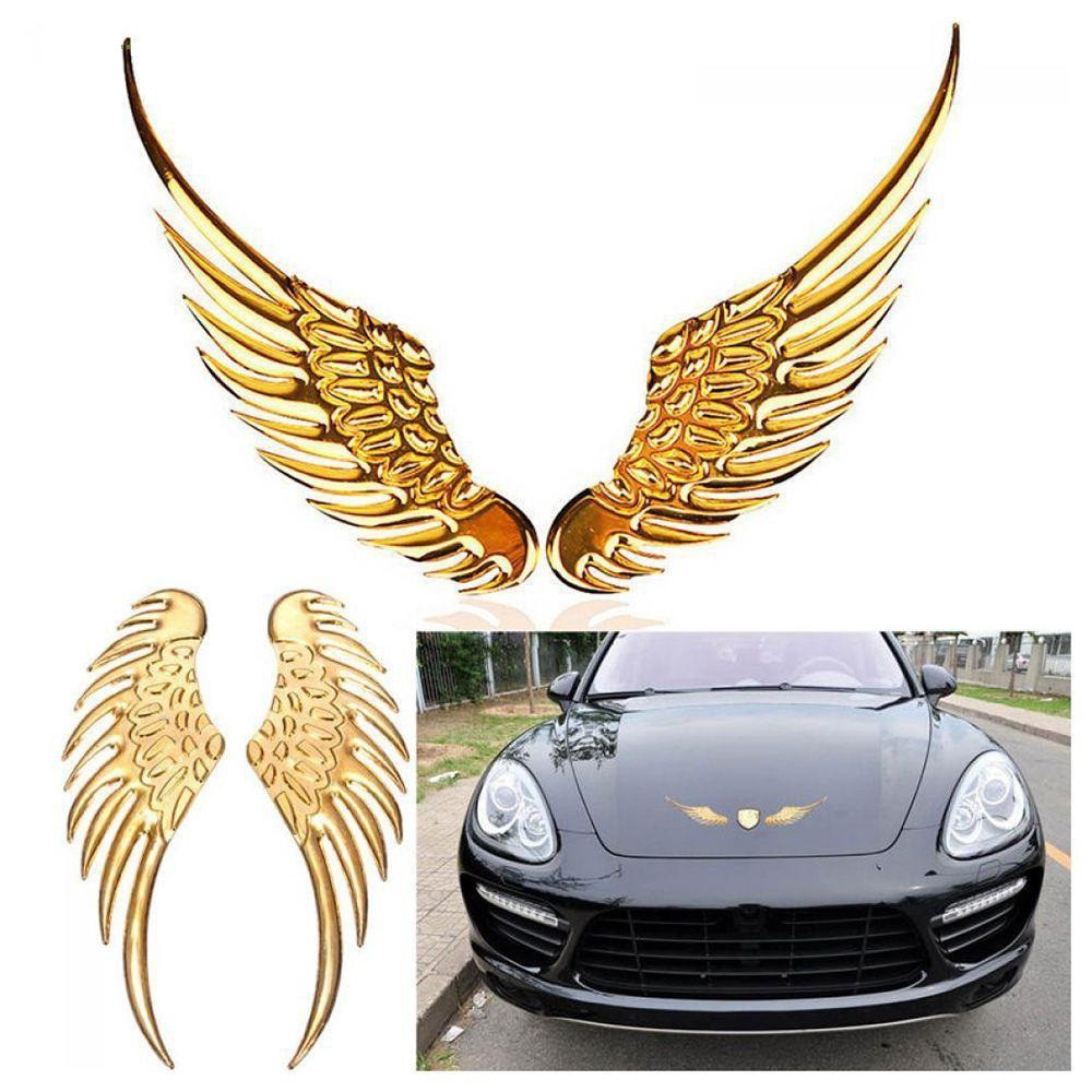 Tem Cánh Thiên Thần Angle Wings Dán Trang Trí Logo Xe Ô Tô