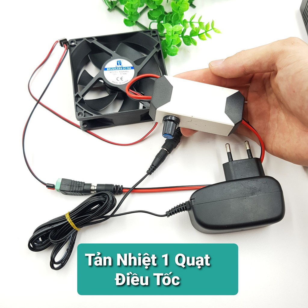 Bộ Quạt Tản Nhiệt 12V 9CM 2800-3000RPM❤️Bộ Tản Nhiệt Máy Tính Wifi Thủy Sinh❤️Quạt Hút Mùi Tiện Dụng