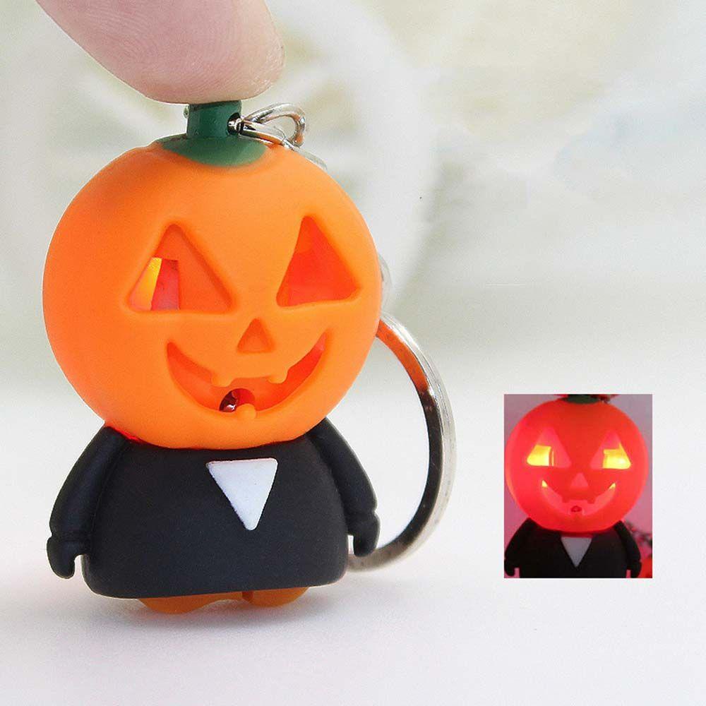 Móc Khóa Dạ Quang Hình Ma / Dơi Trang Trí Halloween