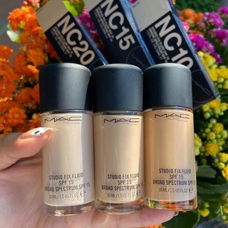 Kem nền MAC Studio Fix Fluid SPF Nc15,Nc20,Nc25