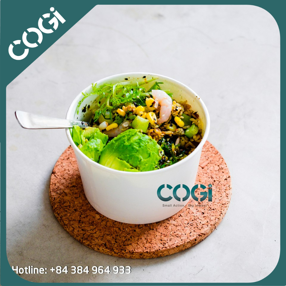 50 TÔ GIẤY, HỘP GIẤY, TÔ KEM 10OZ 2PE 300ML