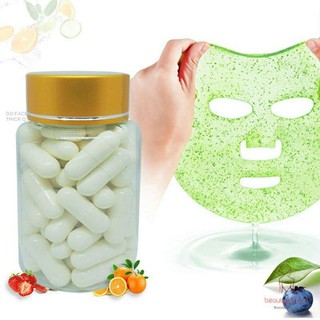 Hộp 50 viên làm mặt nạ collagen