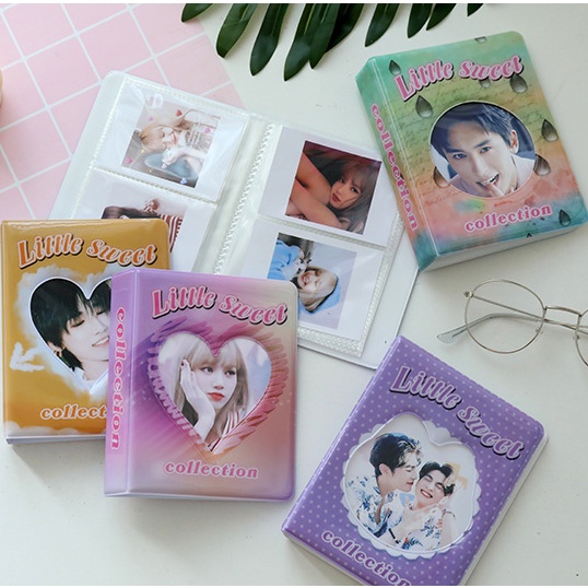 Album Ảnh 3 Inch 64 Ngăn Trong Suốt Độc Đáo Thẻ