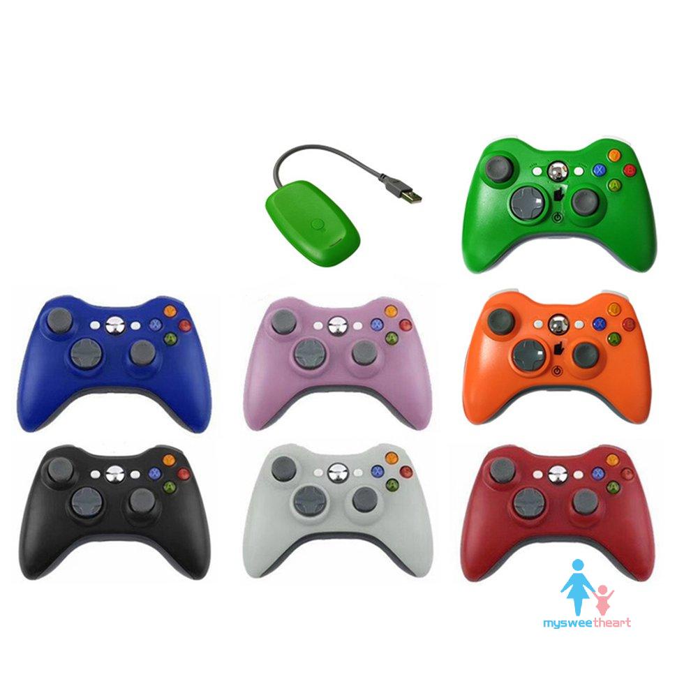 For Xbox 360 2.4g Wireless Gamepad With Receiver Pc Computer Notebook Precise