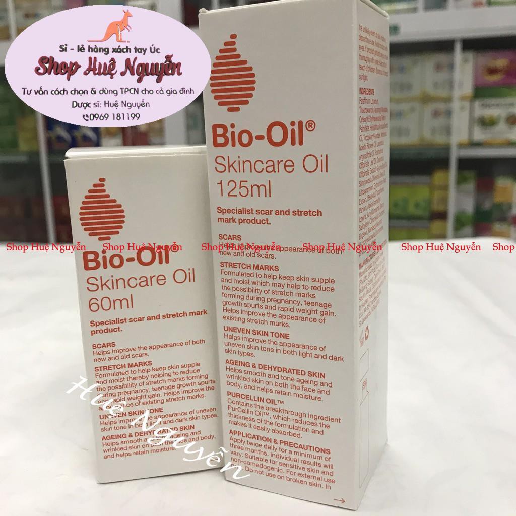 Tinh Dầu Bio-Oil Mờ Sẹo Và Giảm Rạn Da (25ml, 60ml,125ml, 200ml)