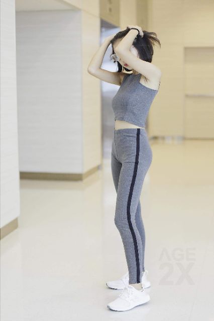 QUẦN LEGGING 1 SỌC #AGE2X